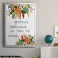 Illustrated Impressions II - Modern Framed Canvas Print