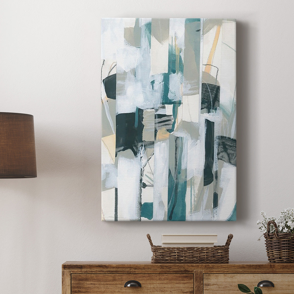 Sea Cavern Strata IV Premium Gallery Wrapped Canvas - Ready to Hang