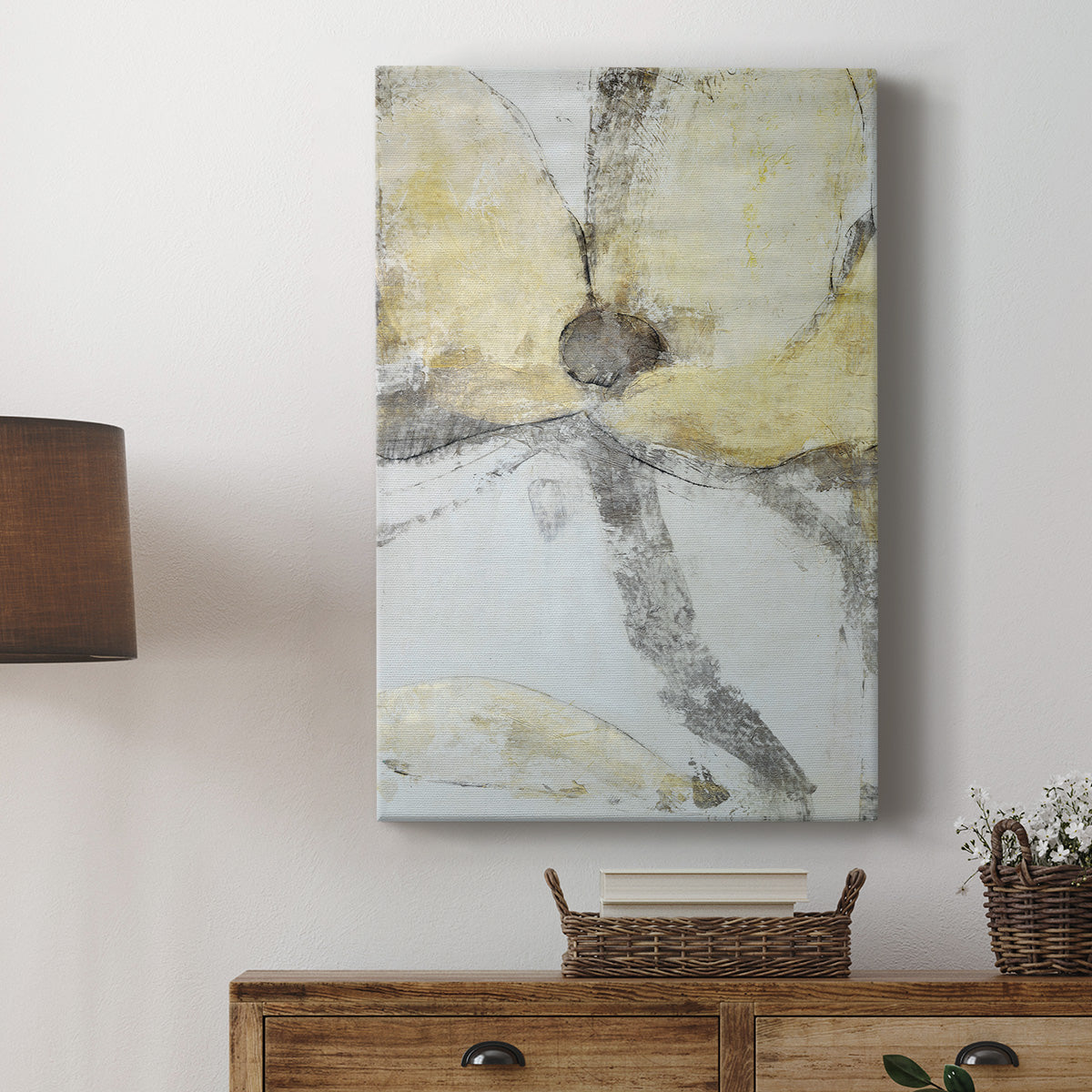 Une Fleur I Premium Gallery Wrapped Canvas - Ready to Hang