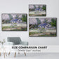 Houses in Auvers, 1890 - Floater Framed Canvas Print