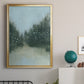 Marsh Morning Fog II - Modern Framed Canvas Print