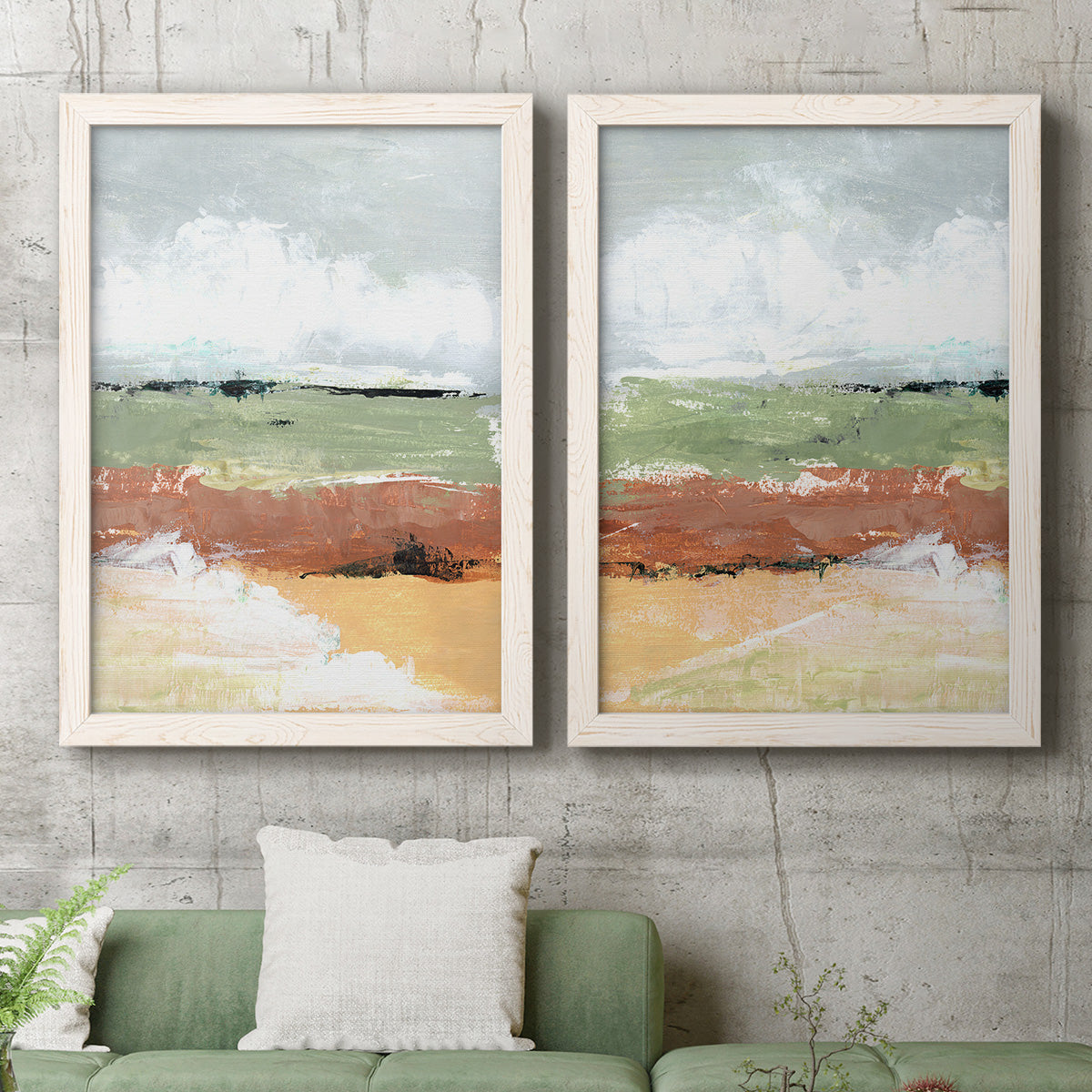 Quiet Prarie Grove I - Premium Framed Canvas - Ready to Hang