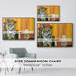 Woman Yelling at a Cat Meme (Picasso Parody) - Floater Framed Canvas Print