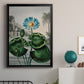 Temple of Flora IX - Modern Framed Canvas Print