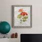 Linen Geranium - Premium Canvas Framed in Barnwood - Ready to Hang