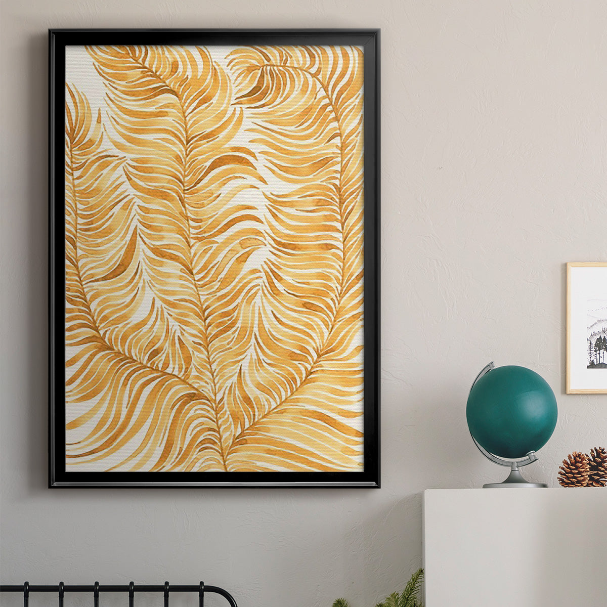 Quiet Harmony IV - Modern Framed Canvas Print
