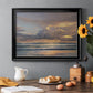 A Morning Meditation Premium Classic Framed Canvas - Ready to Hang