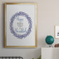 Hanukkah Wreath - Modern Framed Canvas Print