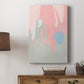 Blushing Abstract I - Canvas Art Print