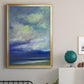 Island Dusk - Modern Framed Canvas Print