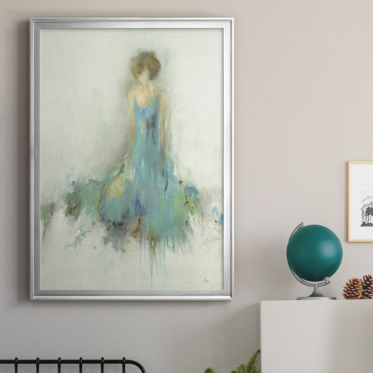 Reflection on You -  Framed Canvas Print