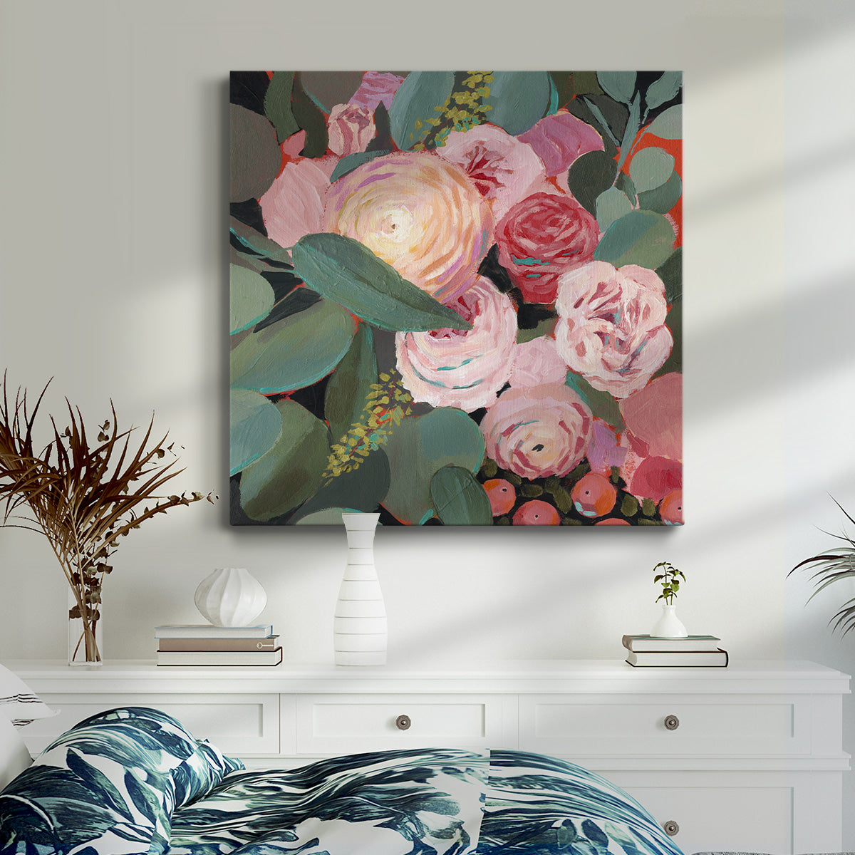 Eucalyptus Bouquet II - Canvas Art Print