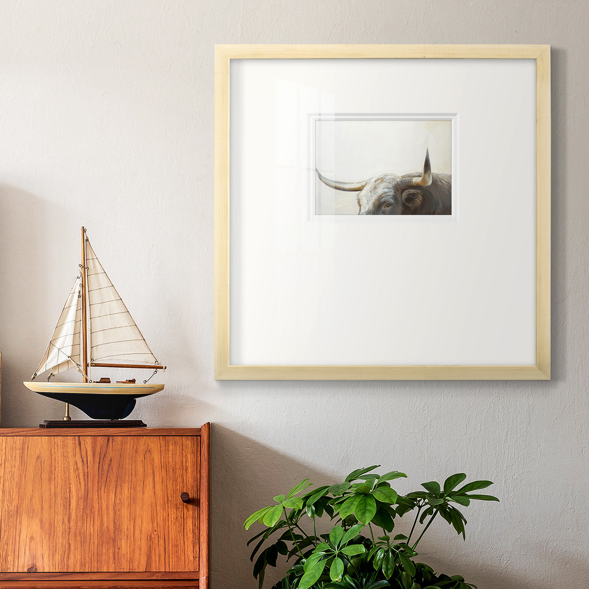 Wild Thing- Premium Framed Print Double Matboard