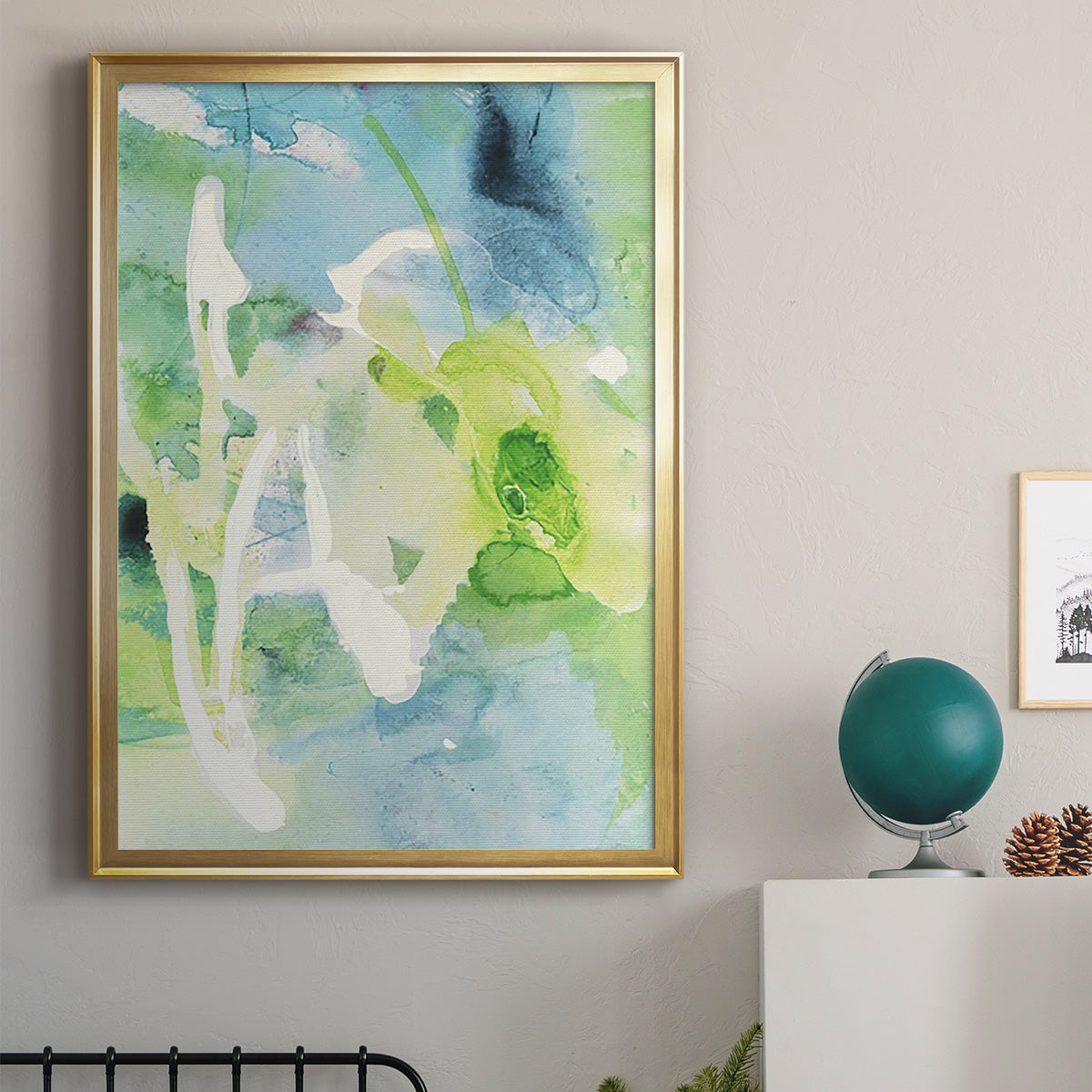 Rising Above III - Modern Framed Canvas Print