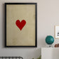 Small Heart - Modern Framed Canvas Print