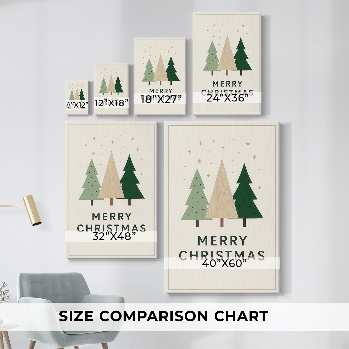 Silver Serenade of Bells - Canvas Art Print