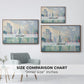 The Green Towers (Les tours vertes, la Rochelle), 1913 - Floater Framed Canvas Print