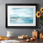 Silhouette Sunset - Modern Framed Art Print