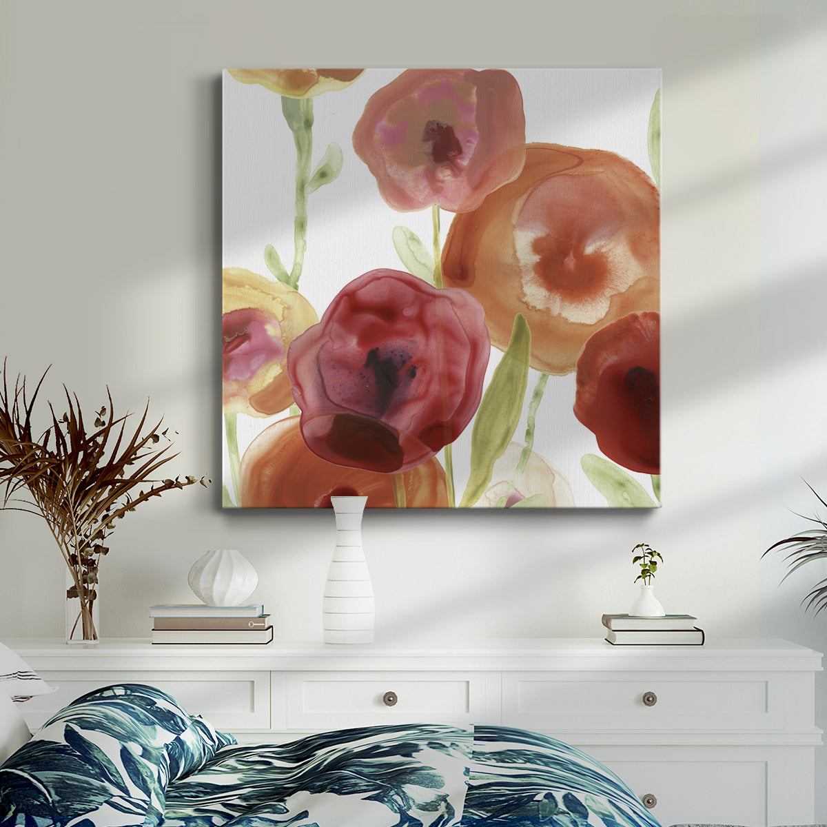 Poppy Patch I - Canvas Art Print