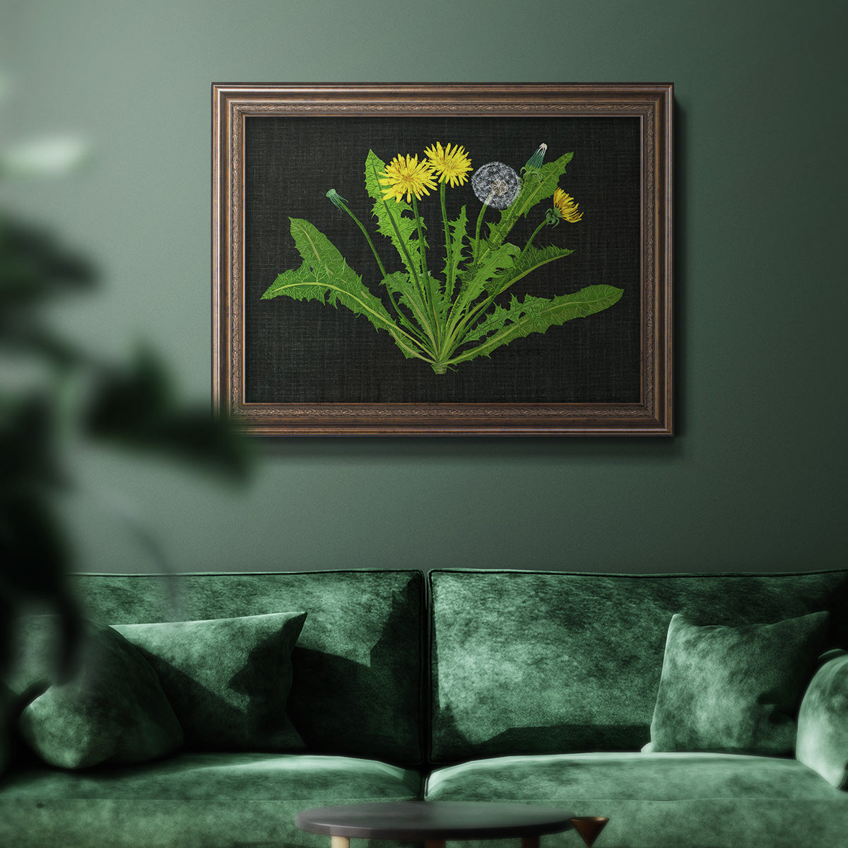 Wild Dandelion II Premium Framed Canvas- Ready to Hang