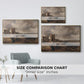 Hadleigh Castle, Mouth of Thames, c. 1829 - Floater Framed Canvas Print