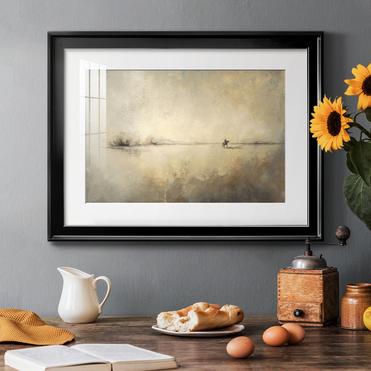 Travelers Premium Framed Print - Ready to Hang