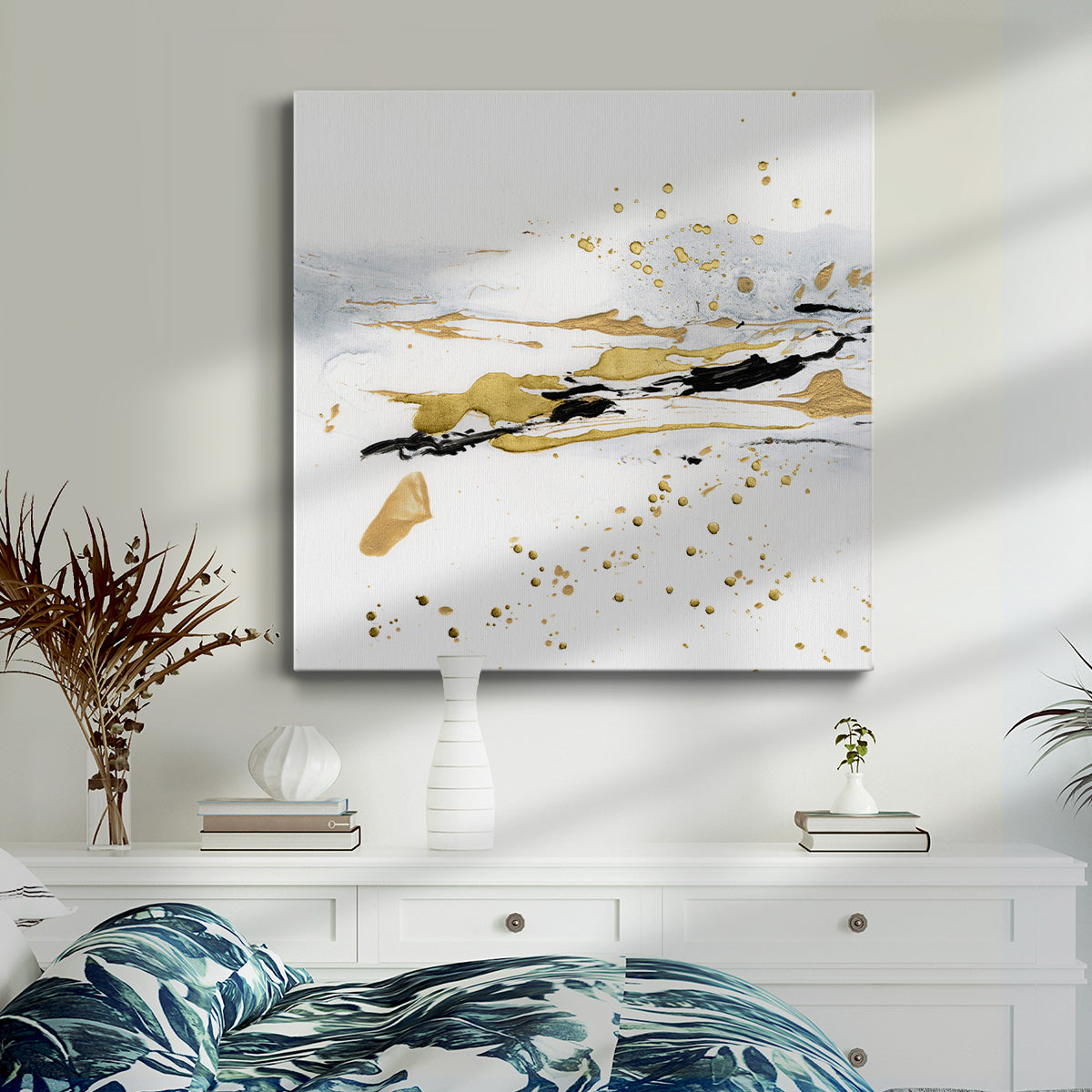 Golden Kelp III - Canvas Art Print