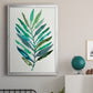 Palm Frond Flow IV - Modern Framed Canvas Print