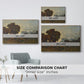Sunset on the Allier (Soleil couchant sur l'Allier), 1904 - Floater Framed Canvas Print