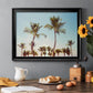 Aruba Palm - Modern Framed Canvas Print