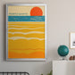 Summer Abroad I - Modern Framed Canvas Print