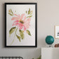 One Pink Bloom I - Modern Framed Canvas Print