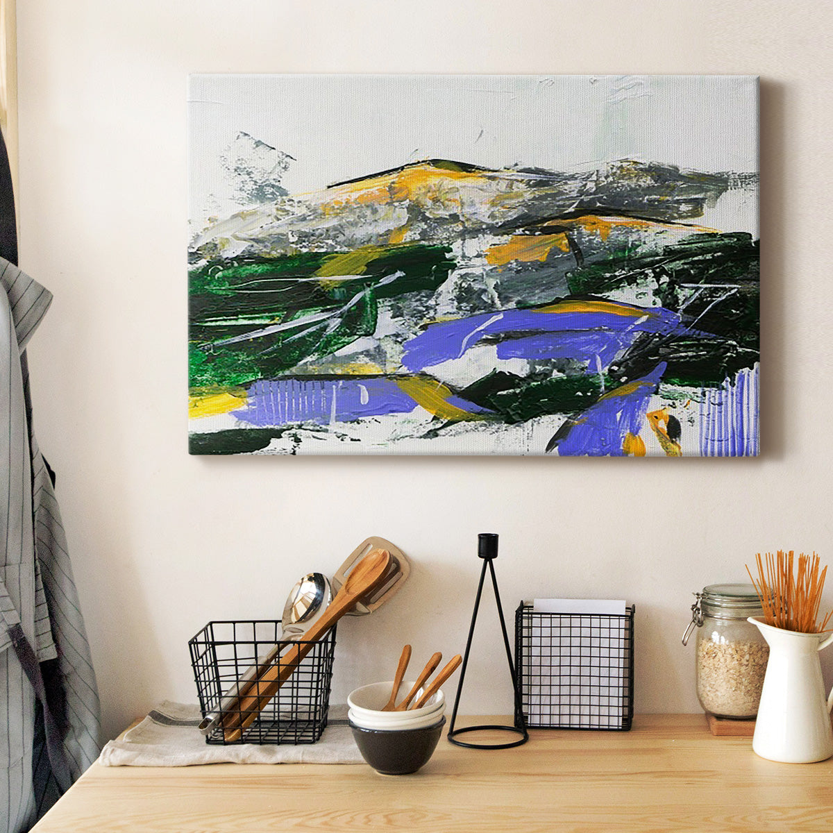 Silent Mountain II - Canvas Art Print