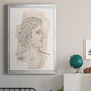 Greek Busts IV - Modern Framed Canvas Print