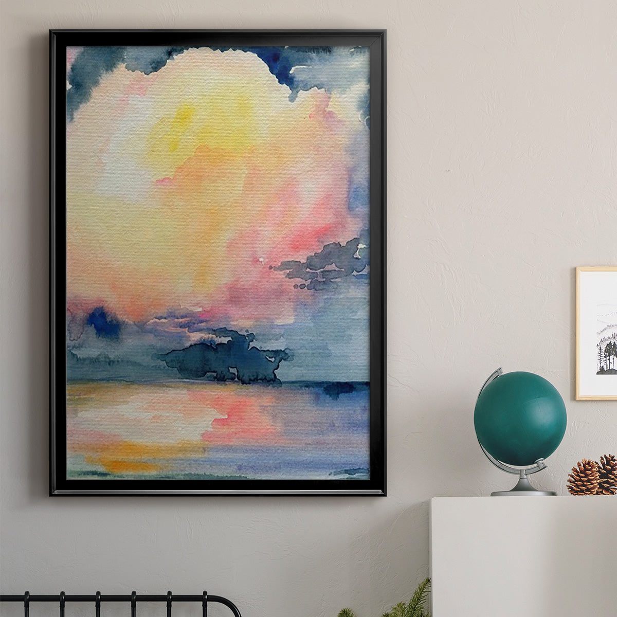 Prism Seascape I - Modern Framed Canvas Print