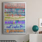 Birthday Rules - Modern Framed Canvas Print