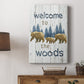 Welcome to the Woods Premium Gallery Wrapped Canvas - Ready to Hang