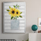 Sunflower Perfume I - Modern Framed Canvas Print