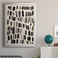 Chalk and Flint III - Modern Framed Canvas Print