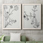 Botanical Study I   - Premium Framed Canvas 2 Piece Set - Ready to Hang