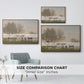 Cows in a Marshy Landscape, c. 1873-1874 - Floater Framed Canvas Print
