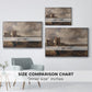 Hadleigh Castle, Mouth of Thames, c. 1829 - Floater Framed Canvas Print