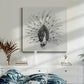 Ebony Plumed Peacock I - Canvas Art Print