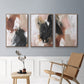 Unbleached Neutrals I - Framed Premium Gallery Wrapped Canvas L Frame 3 Piece Set - Ready to Hang