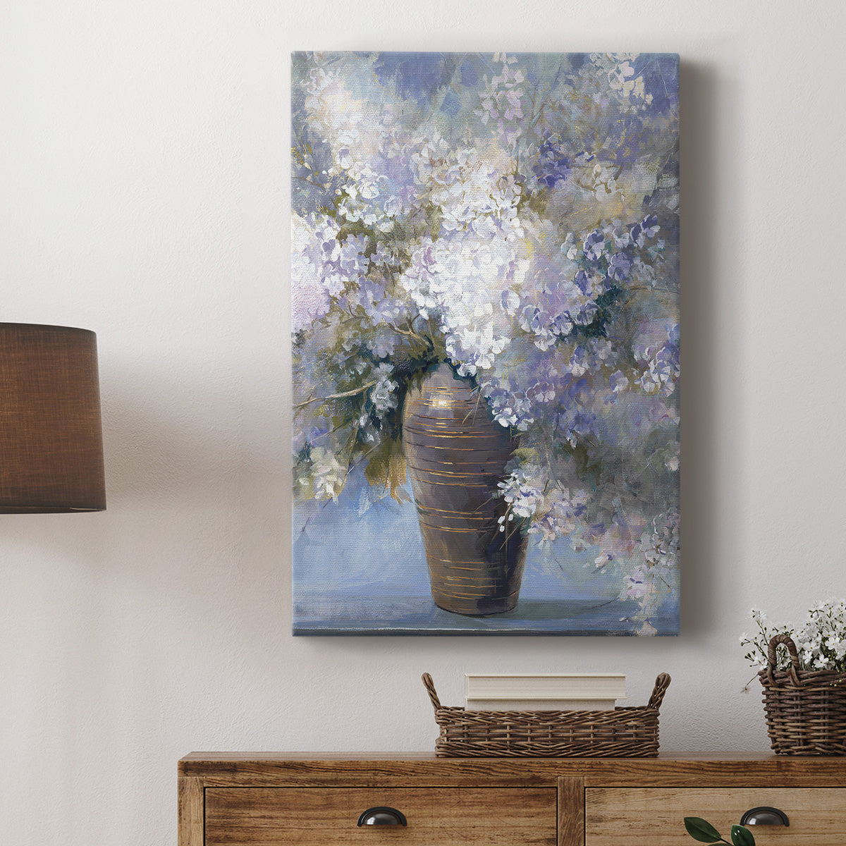 Lavender Explosion Revisited - Canvas Art Print