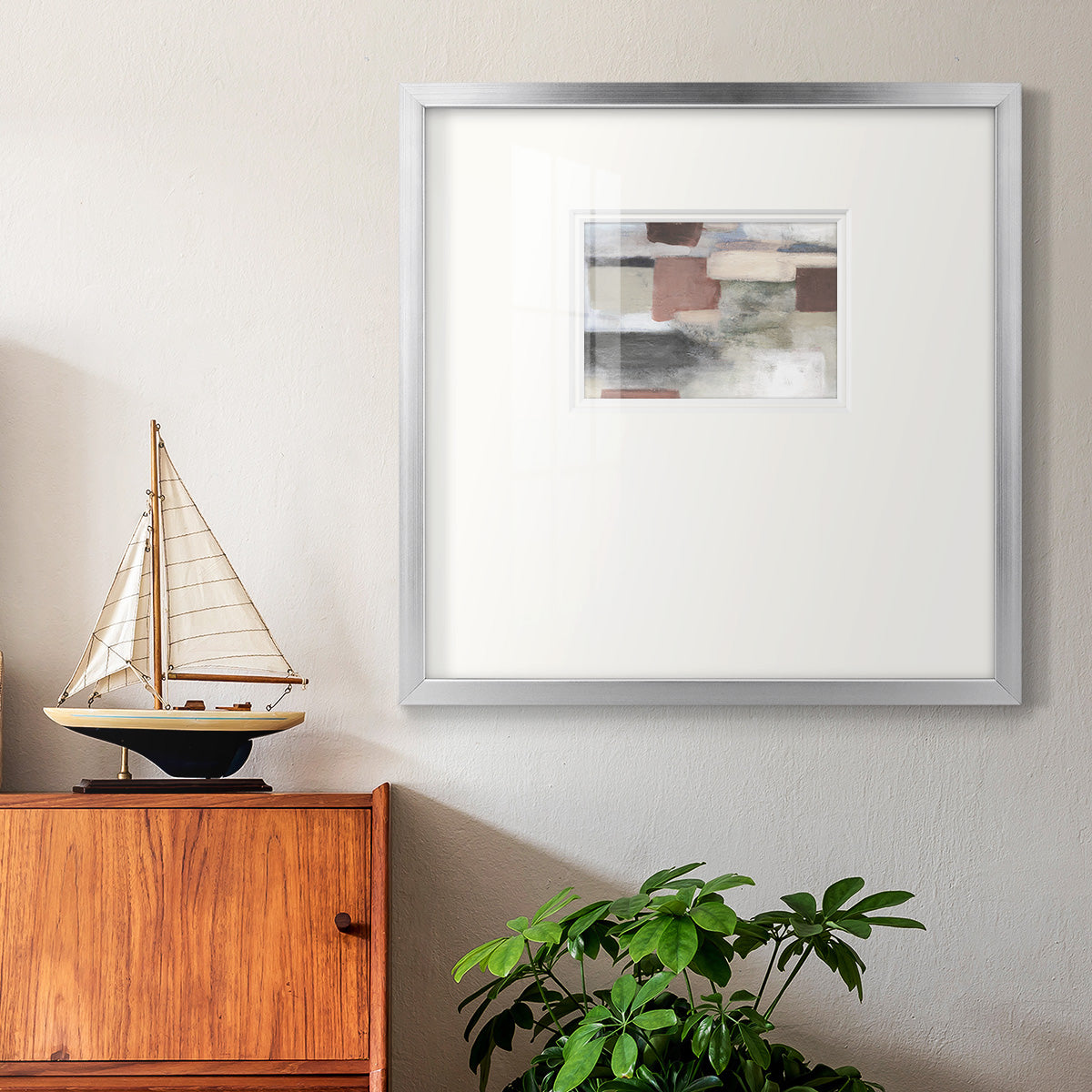 Bright Pastel Premium Framed Print Double Matboard