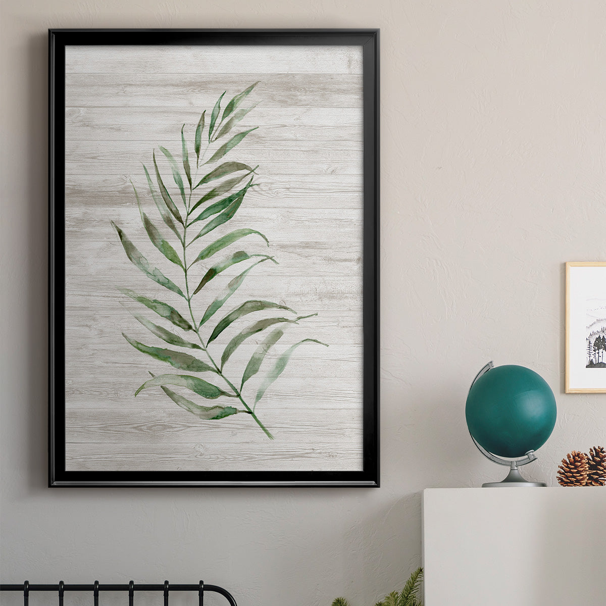 Tropic Frond I - Modern Framed Canvas Print