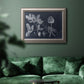 Foliage on Navy III Premium Framed Canvas- Ready to Hang