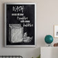 Wash Away Your Troubles - Modern Framed Canvas Print