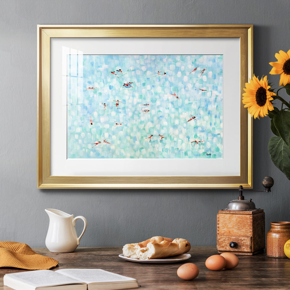 Endless Horizons Premium Framed Print - Ready to Hang